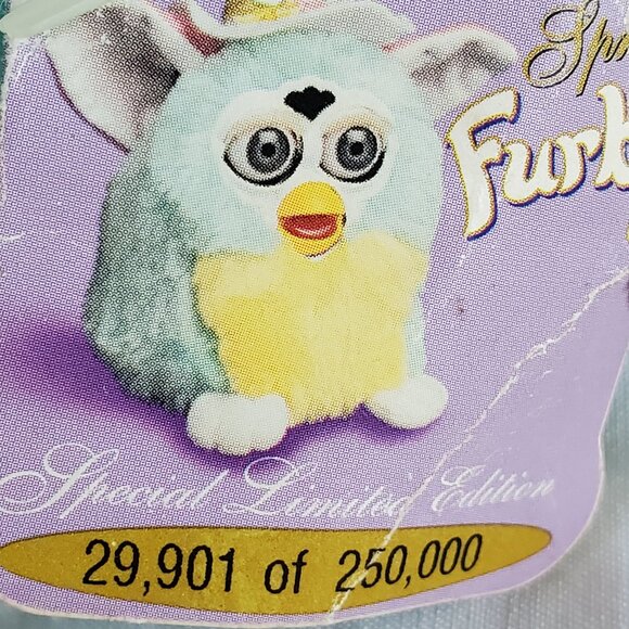Vintage 2000 Spring Furby Hat Special Limited-Edition 70-880 Works - Picture 3 of 5